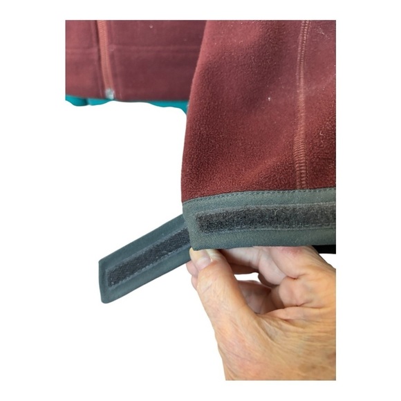 REI Burnt Red Full-Zip Fleece Jacket - Picture 5 of 8